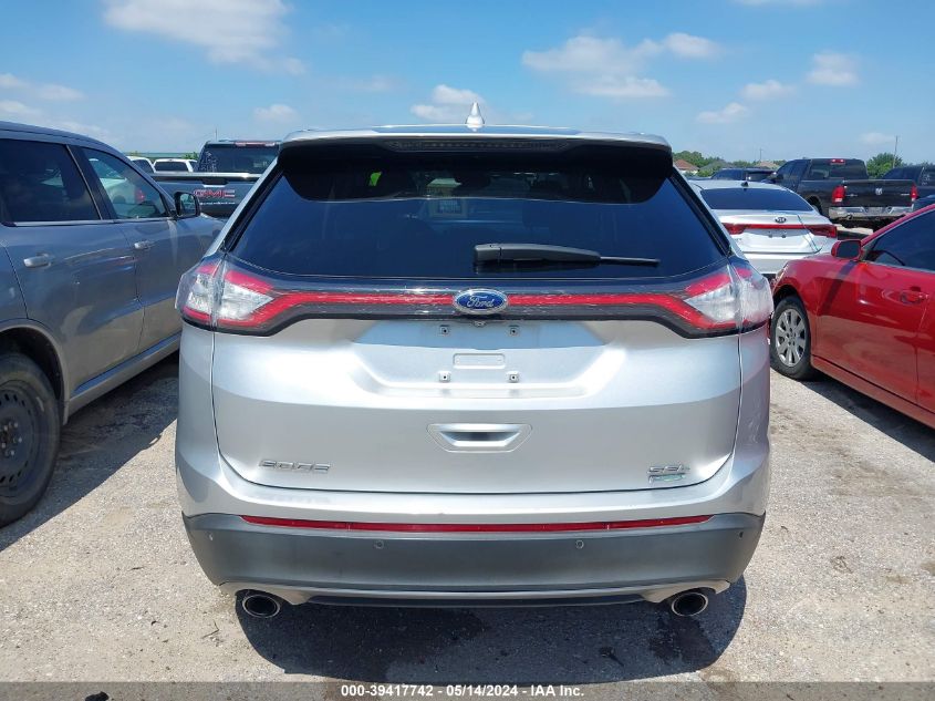 2016 Ford Edge Sel VIN: 2FMPK3J98GBC00099 Lot: 39417742