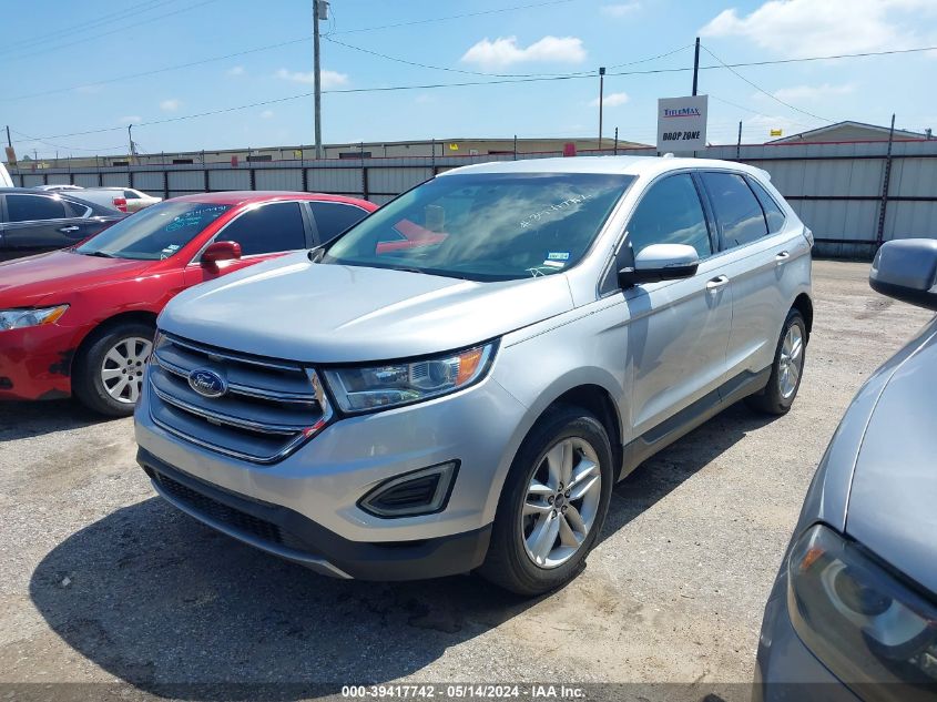 2016 Ford Edge Sel VIN: 2FMPK3J98GBC00099 Lot: 39417742