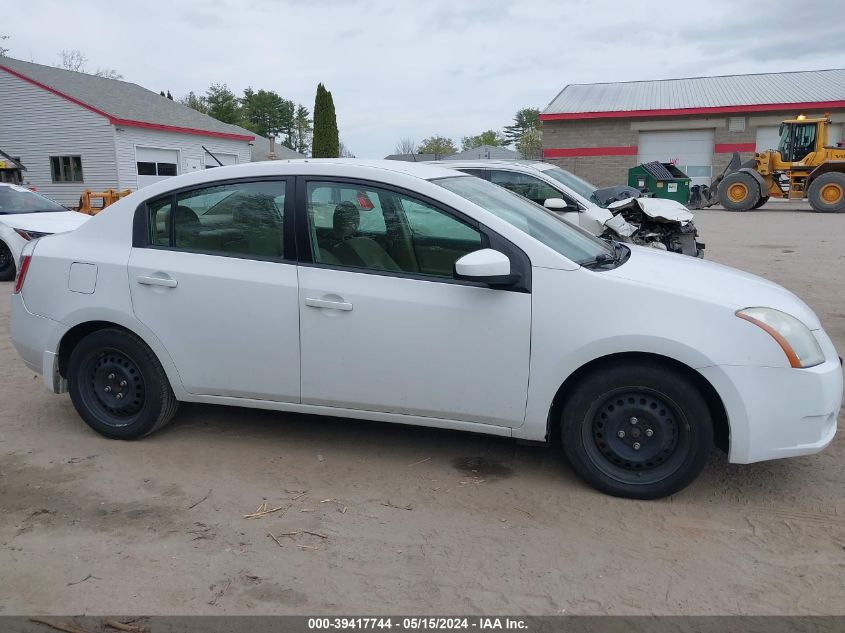 2009 Nissan Sentra 2.0S VIN: 3N1AB61E39L662136 Lot: 39417744