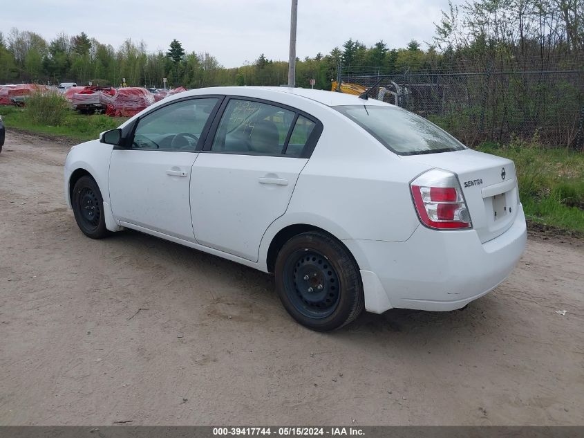 2009 Nissan Sentra 2.0S VIN: 3N1AB61E39L662136 Lot: 39417744