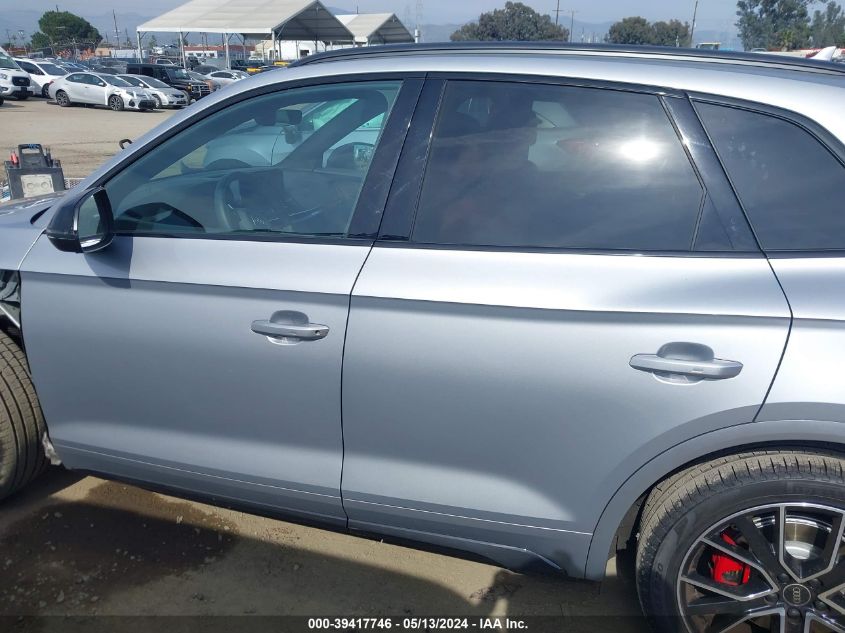 2021 Audi Sq5 Premium Plus Tfsi Quattro Tiptronic VIN: WA1B4AFY6M2008219 Lot: 39417746