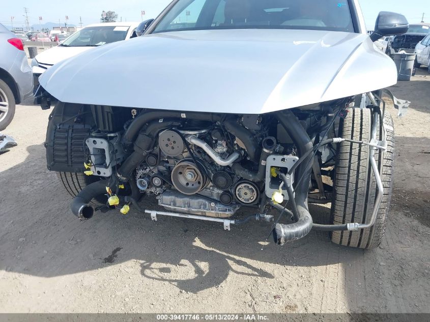 2021 Audi Sq5 Premium Plus Tfsi Quattro Tiptronic VIN: WA1B4AFY6M2008219 Lot: 39417746