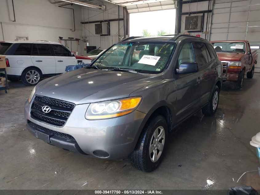 2009 Hyundai Santa Fe Gls VIN: 5NMSG13D19H238834 Lot: 39417750