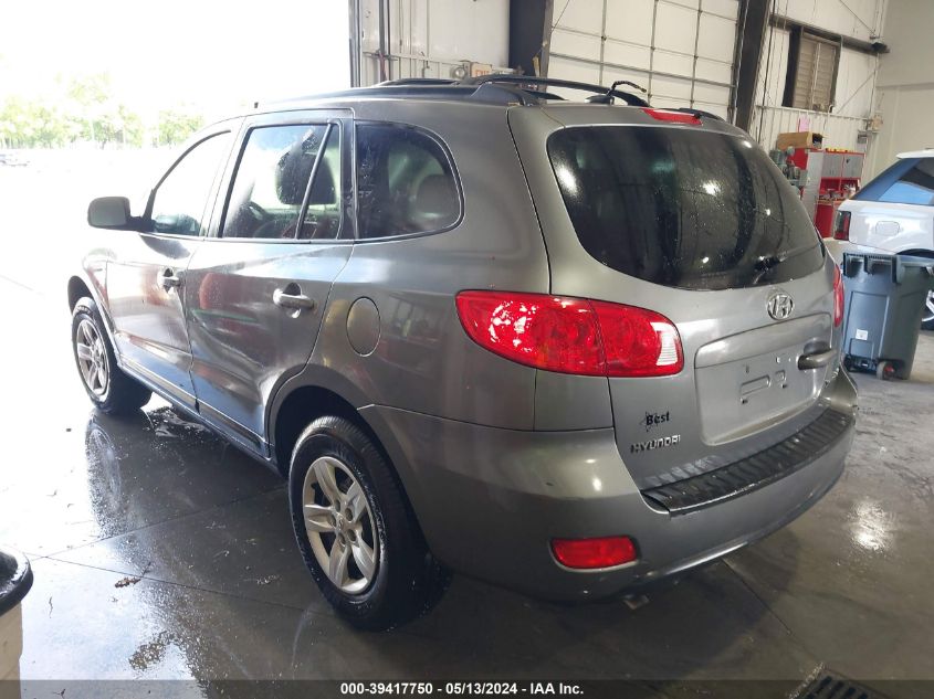 2009 Hyundai Santa Fe Gls VIN: 5NMSG13D19H238834 Lot: 39417750