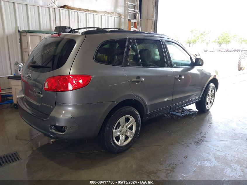 2009 Hyundai Santa Fe Gls VIN: 5NMSG13D19H238834 Lot: 39417750