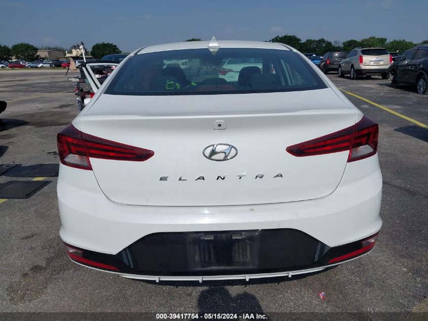 2019 Hyundai Elantra Sel VIN: 5NPD84LF6KH426914 Lot: 39417754