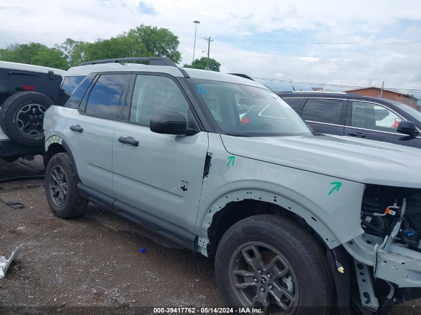 2023 Ford Bronco Sport Big Bend VIN: 3FMCR9B62PRE27727 Lot: 39417762