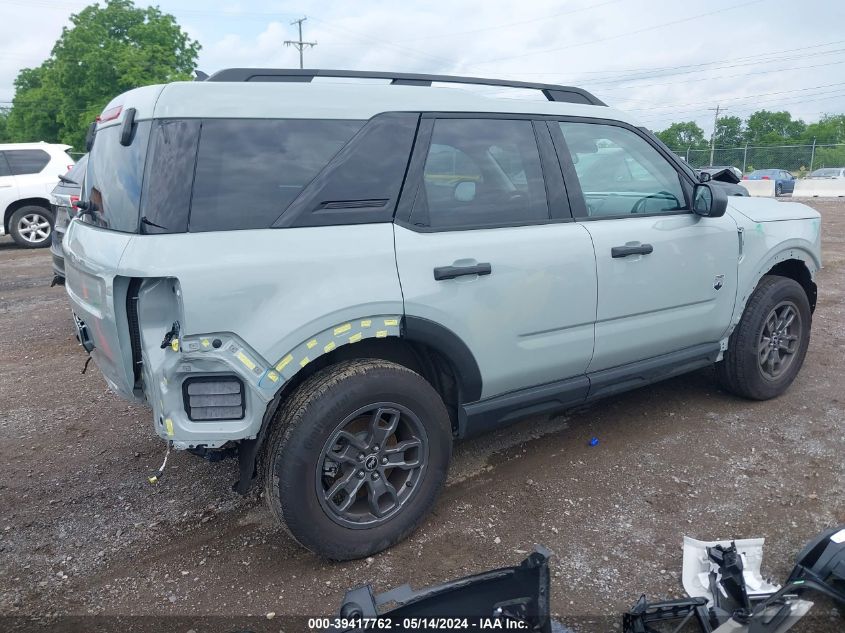 2023 Ford Bronco Sport Big Bend VIN: 3FMCR9B62PRE27727 Lot: 39417762