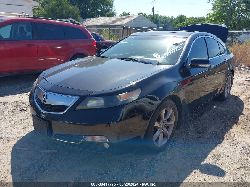 2012 Acura Tl 3.5 VIN: 19UUA8F24CA014036 Lot: 39417775