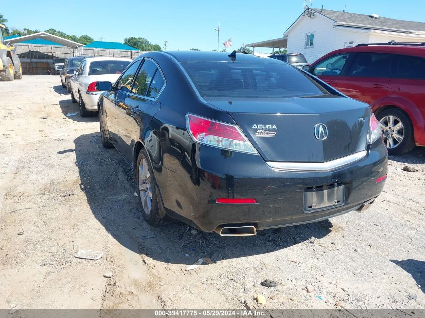 2012 Acura Tl 3.5 VIN: 19UUA8F24CA014036 Lot: 39417775