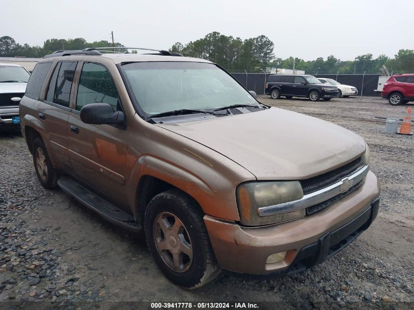 2003 Chevrolet Trailblazer Lt VIN: 1GNDS13S032301303 Lot: 39417778