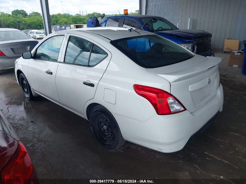 2016 Nissan Versa 1.6 S+ VIN: 3N1CN7AP6GL873755 Lot: 39417779