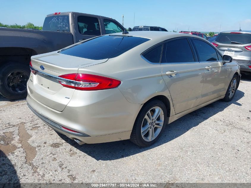 2018 Ford Fusion Se VIN: 3FA6P0H78JR104198 Lot: 39417797