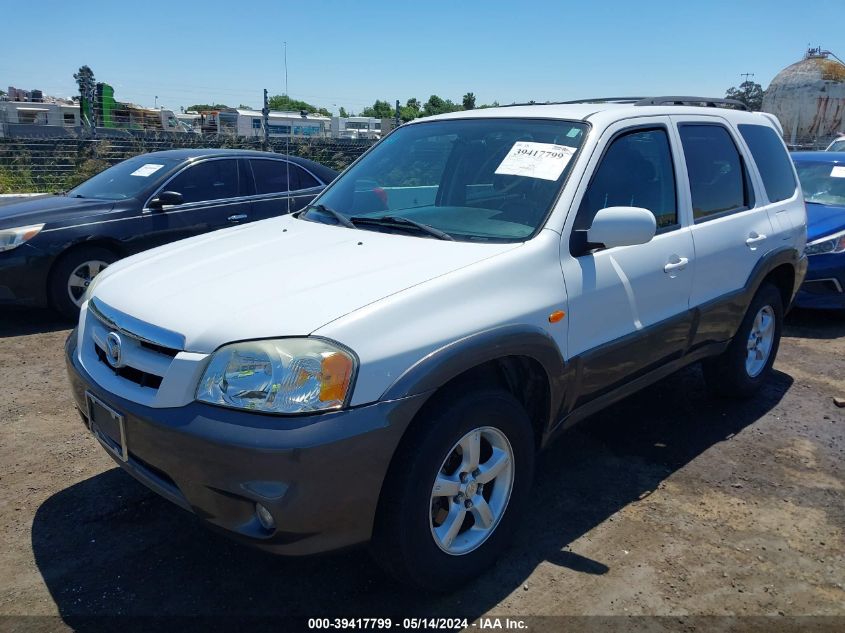 2005 Mazda Tribute S VIN: 4F2YZ96115KM09553 Lot: 39417799