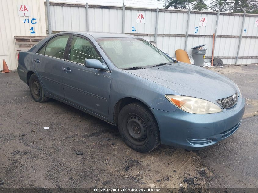 2002 Toyota Camry Le VIN: 4T1BE32K62U580100 Lot: 40708798