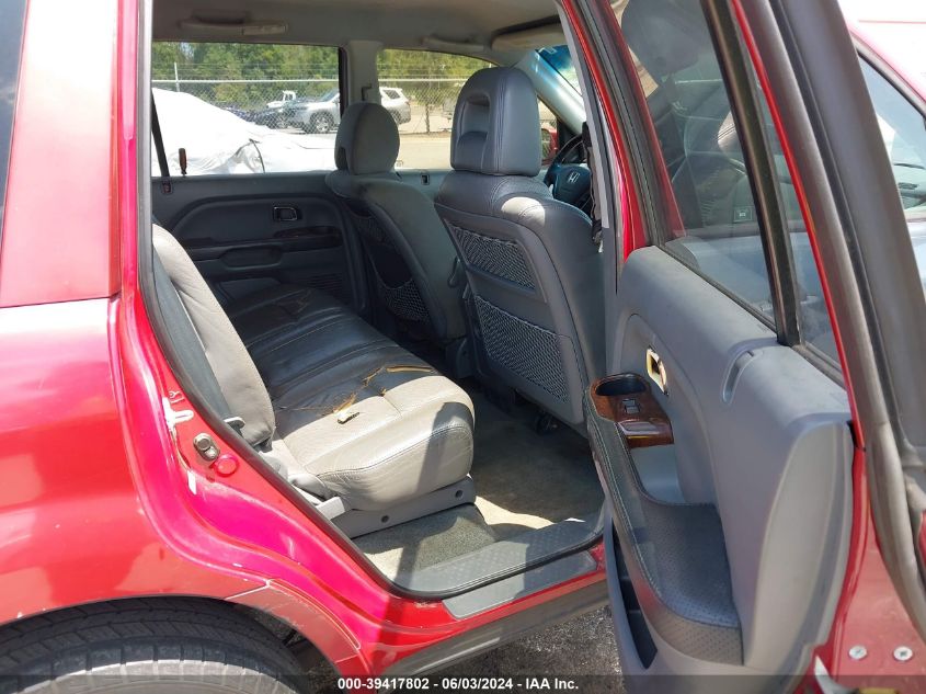 2003 Honda Pilot Ex-L VIN: 2HKYF18713H583310 Lot: 39417802