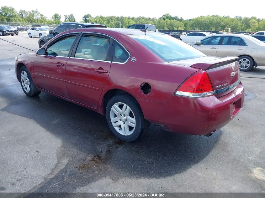 2006 Chevrolet Impala Ltz VIN: 2G1WU581969232872 Lot: 39417805