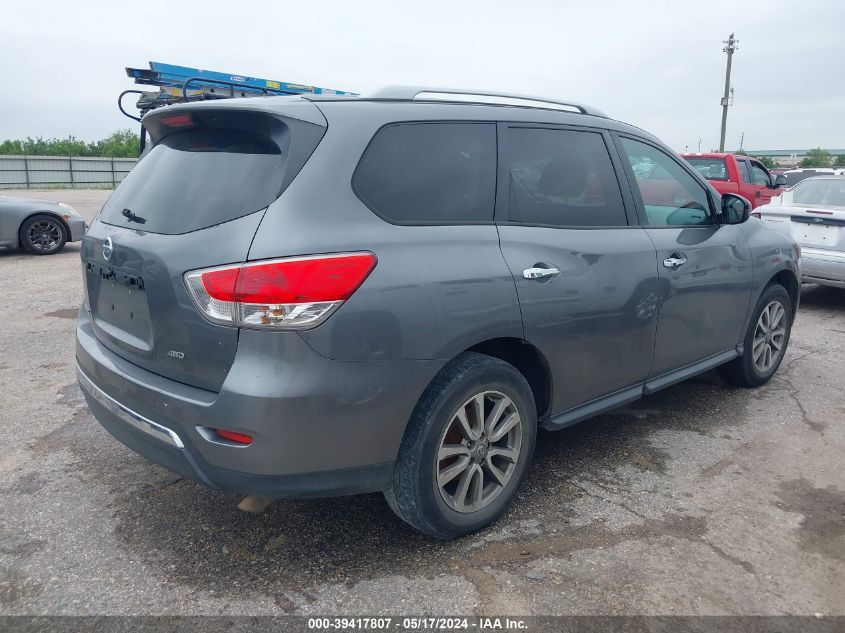 2016 Nissan Pathfinder Platinum/S/Sl/Sv VIN: 5N1AR2MM1GC637924 Lot: 39417807