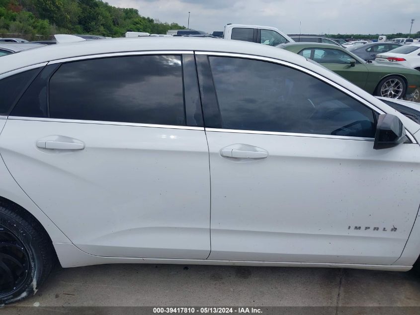 2017 CHEVROLET IMPALA 1FL - 1G11X5SA1HU143264