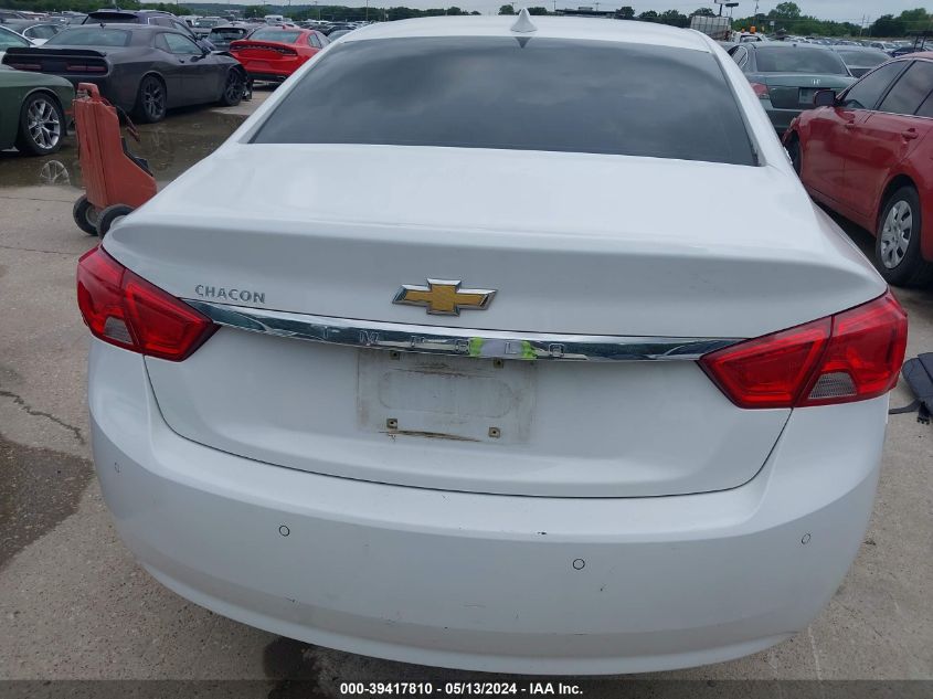 2017 CHEVROLET IMPALA 1FL - 1G11X5SA1HU143264