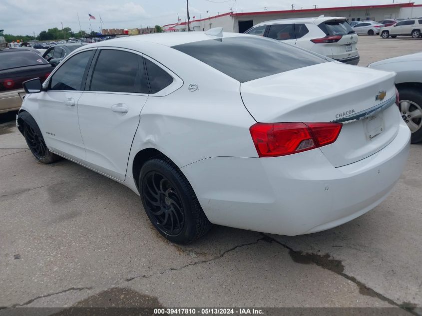 2017 Chevrolet Impala 1Fl VIN: 1G11X5SA1HU143264 Lot: 39417810