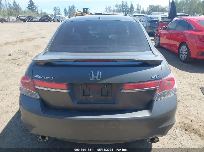 2012 Honda Accord 3.5 Ex-L VIN: 1HGCP3F89CA013742 Lot: 39417811