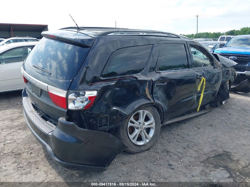 2013 Dodge Durango Sxt VIN: 1C4RDJAG9DC505021 Lot: 39417816