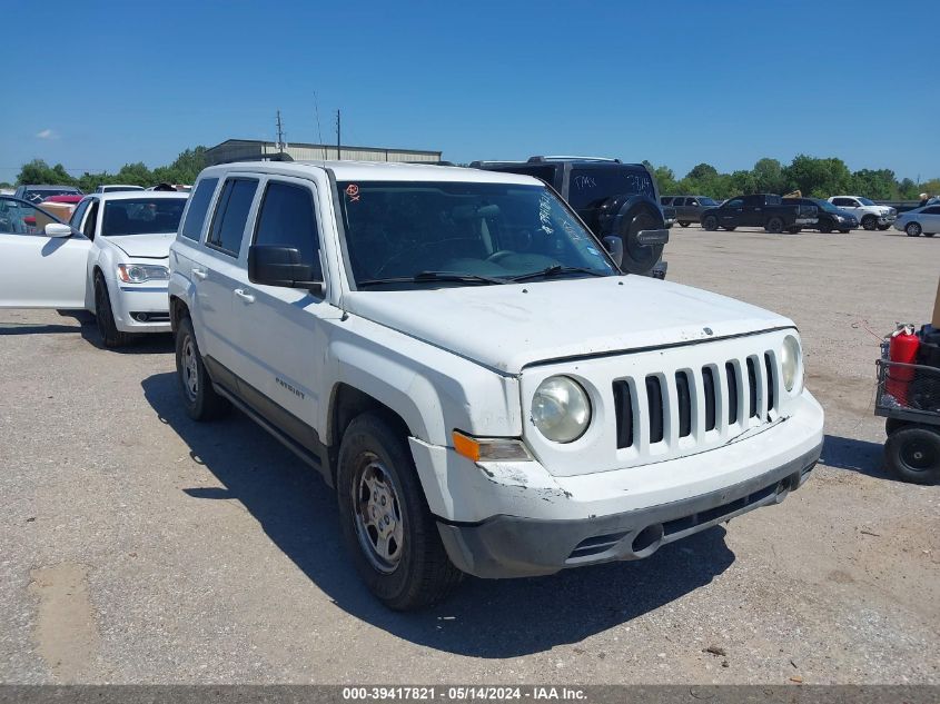 2014 Jeep Patriot Sport VIN: 1C4NJPBA1ED690620 Lot: 39417821