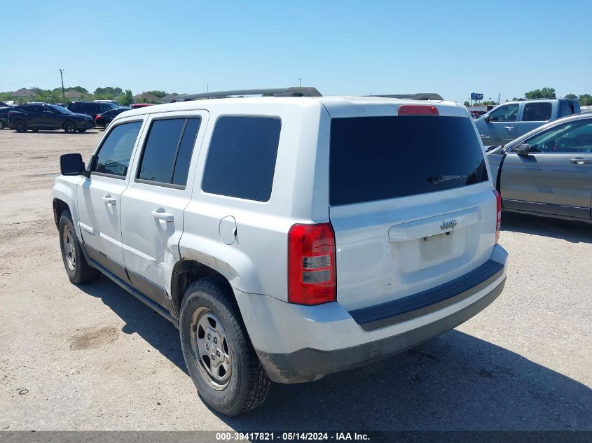 2014 Jeep Patriot Sport VIN: 1C4NJPBA1ED690620 Lot: 39417821