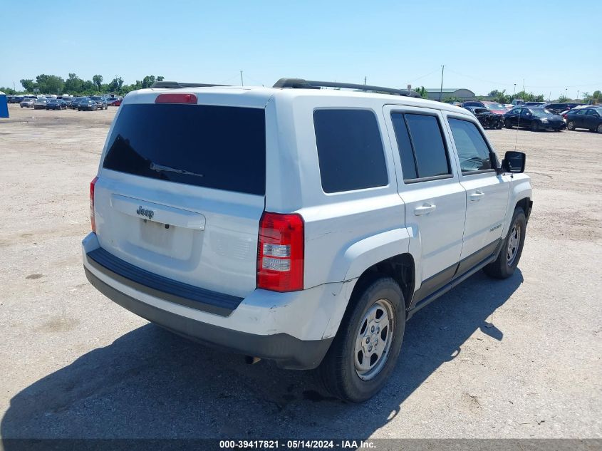 2014 Jeep Patriot Sport VIN: 1C4NJPBA1ED690620 Lot: 39417821