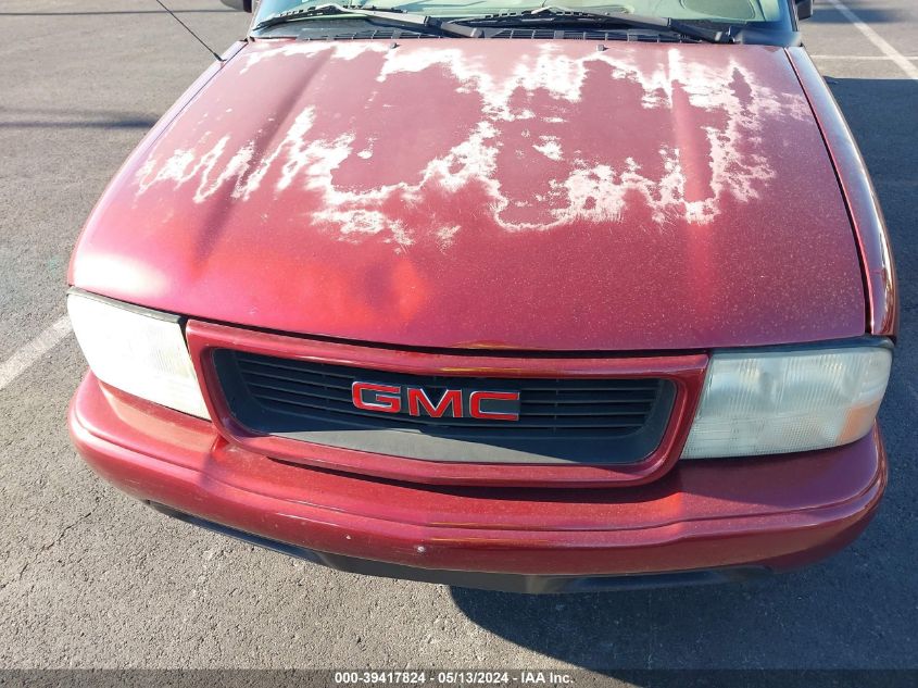 2001 GMC Sonoma Sls W/1Sg Pkg VIN: 1GTCS19W218174160 Lot: 39417824