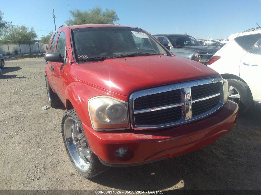 2006 Dodge Durango Slt VIN: 1D4HB48N16F149921 Lot: 39417826