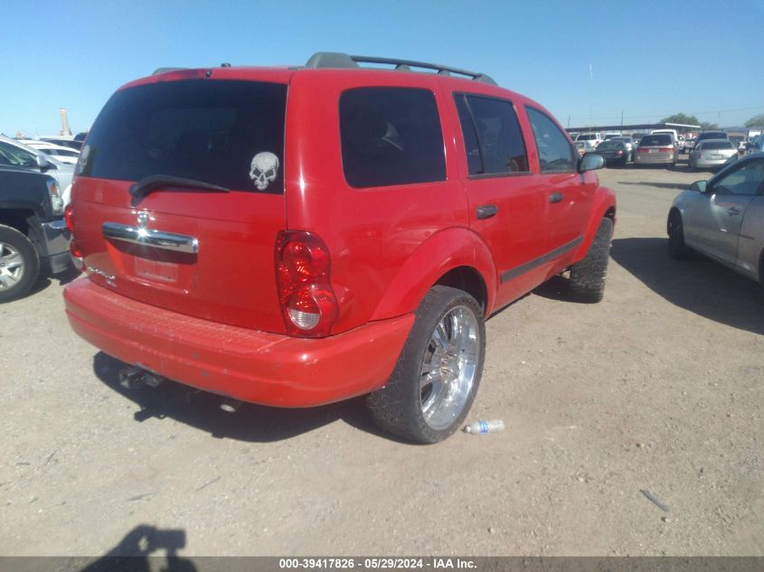 2006 Dodge Durango Slt VIN: 1D4HB48N16F149921 Lot: 39417826