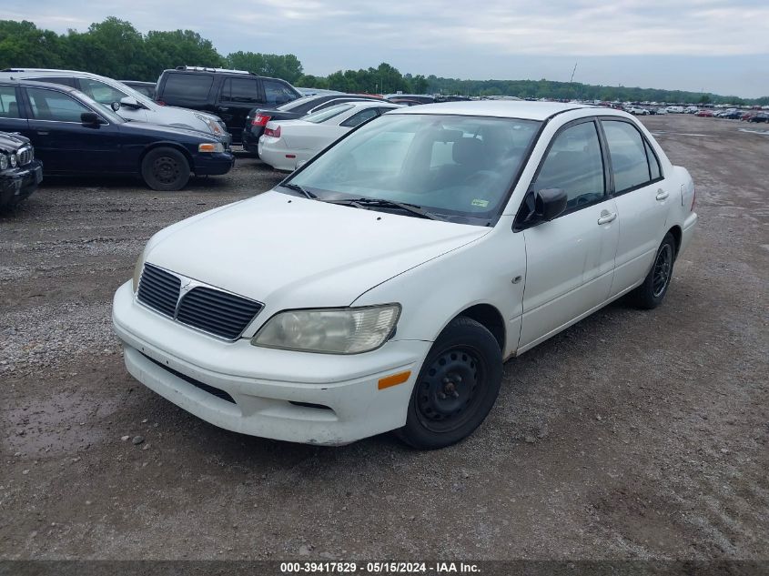 2002 Mitsubishi Lancer Es VIN: JA3AJ26E32U025372 Lot: 39417829