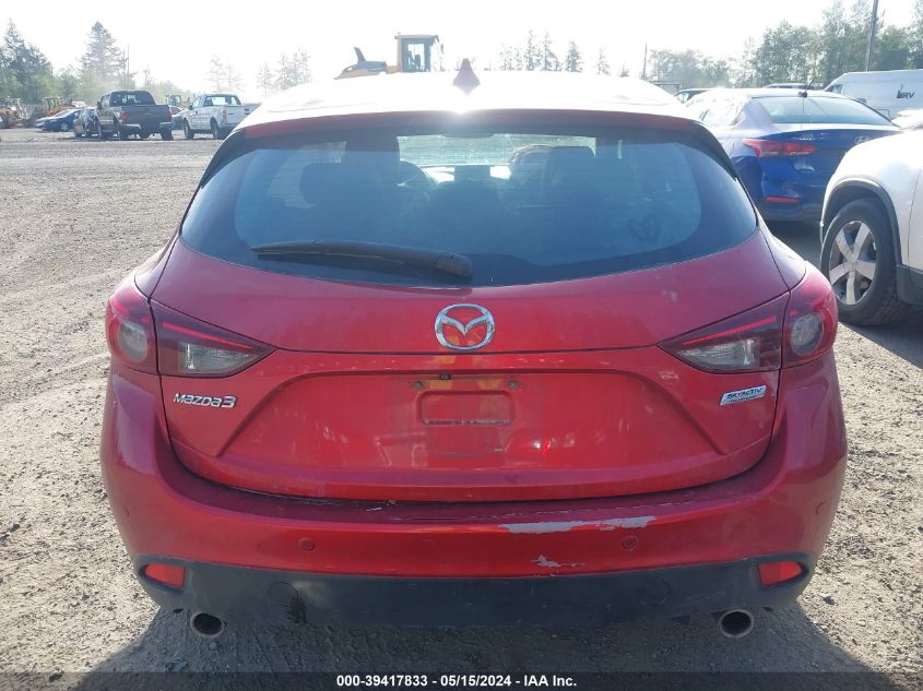 2014 MAZDA MAZDA3 I GRAND TOURING - JM1BM1M72E1148095