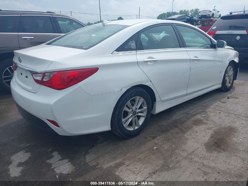 2014 Hyundai Sonata Gls VIN: 5NPEB4AC8EH901918 Lot: 39417836