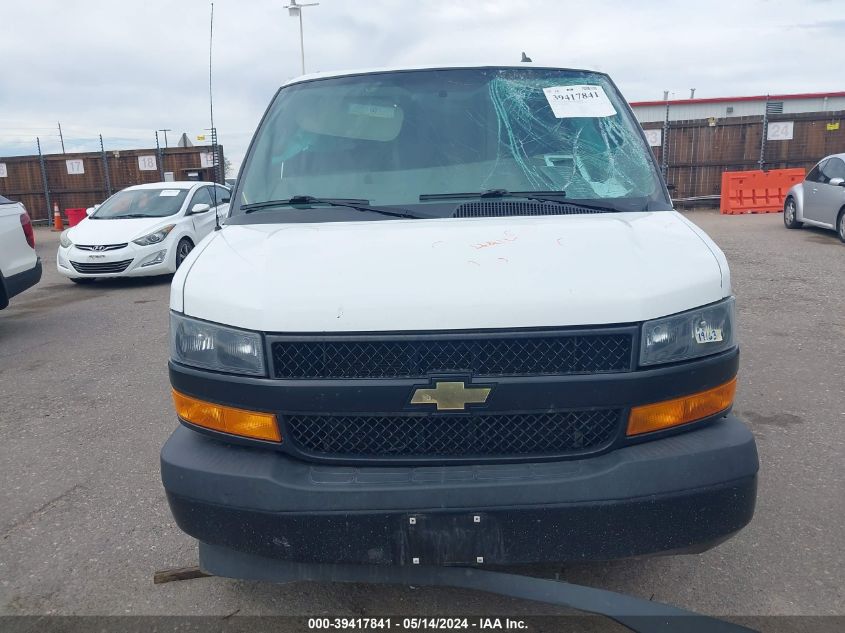 2019 Chevrolet Express 2500 Work Van VIN: 1GCWGAFG5K1306267 Lot: 39417841