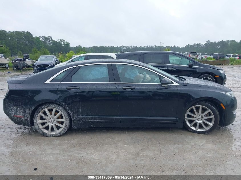 2016 Lincoln Mkz VIN: 3LN6L2J92GR614645 Lot: 39417859