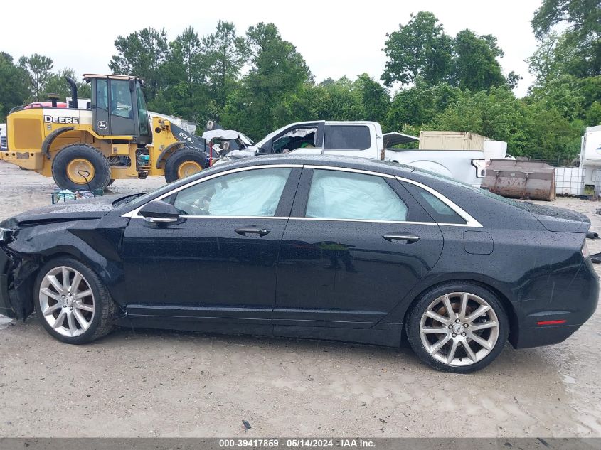 2016 Lincoln Mkz VIN: 3LN6L2J92GR614645 Lot: 39417859