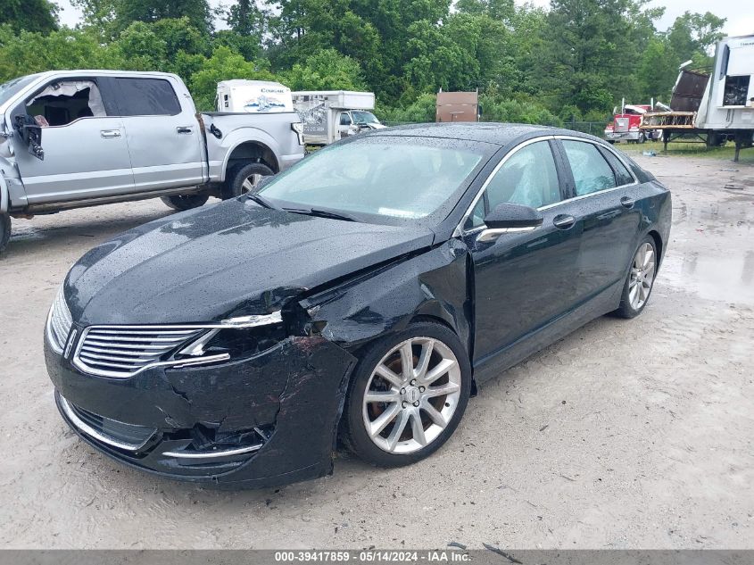 2016 Lincoln Mkz VIN: 3LN6L2J92GR614645 Lot: 39417859