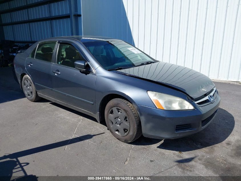 2006 Honda Accord 2.4 Lx VIN: 1HGCM56476A136896 Lot: 39417865