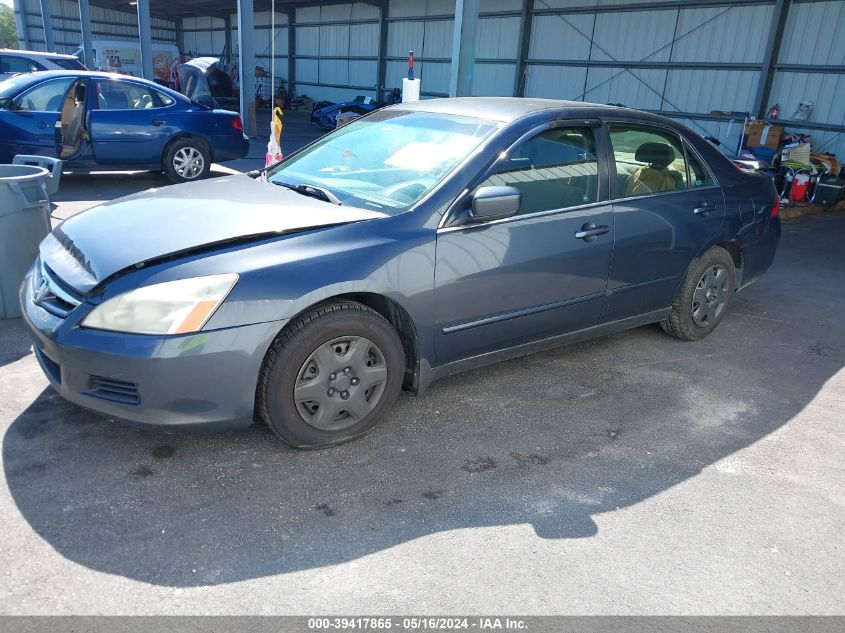 2006 Honda Accord 2.4 Lx VIN: 1HGCM56476A136896 Lot: 39417865