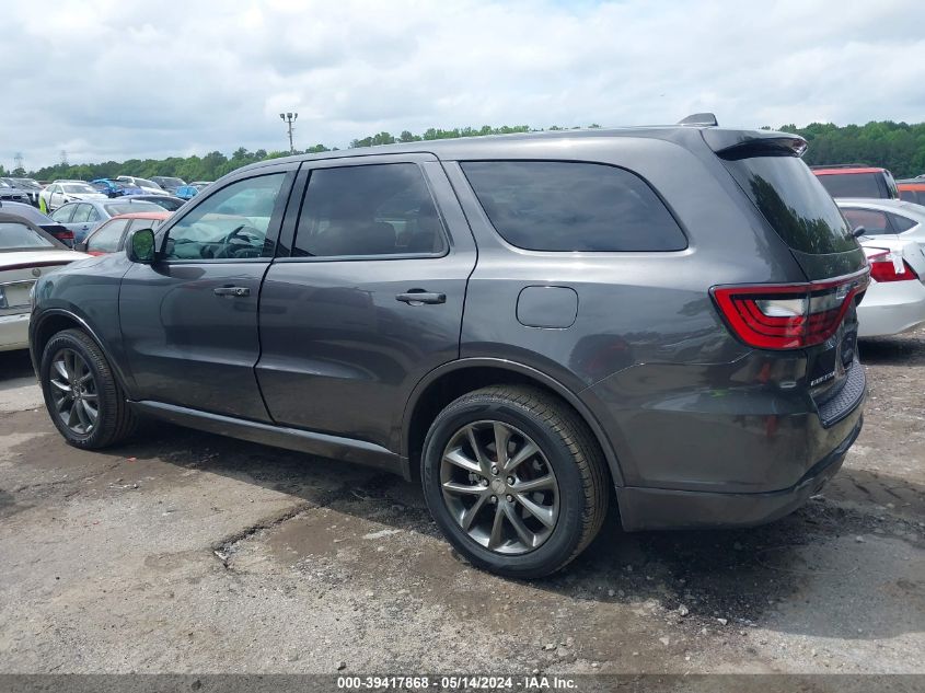 2016 Dodge Durango Sxt VIN: 1C4RDJAG7GC383781 Lot: 39417868