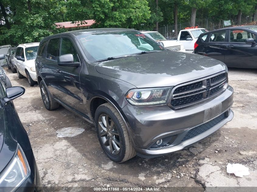 2016 Dodge Durango Sxt VIN: 1C4RDJAG7GC383781 Lot: 39417868