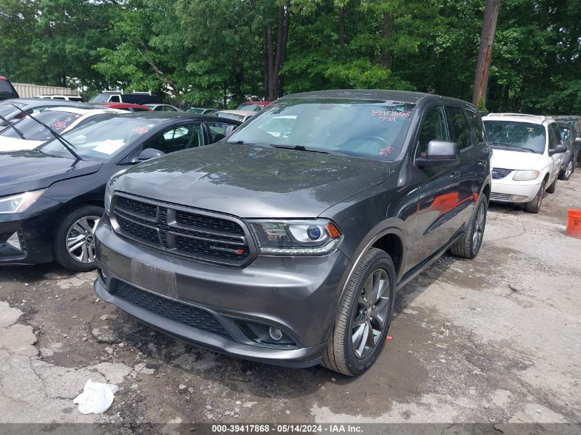 2016 Dodge Durango Sxt VIN: 1C4RDJAG7GC383781 Lot: 39417868