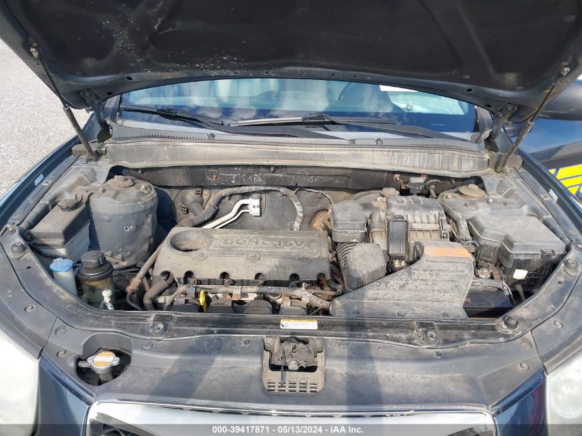 2012 Hyundai Santa Fe Gls VIN: 5XYZGDABXCG119764 Lot: 39417871