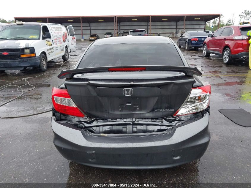 2012 Honda Civic Lx VIN: 19XFB2F51CE048850 Lot: 39417884