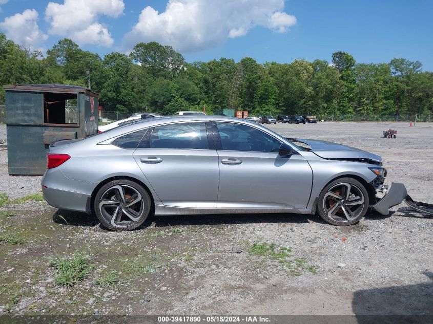 2021 Honda Accord Sport VIN: 1HGCV1F36MA109408 Lot: 39417890