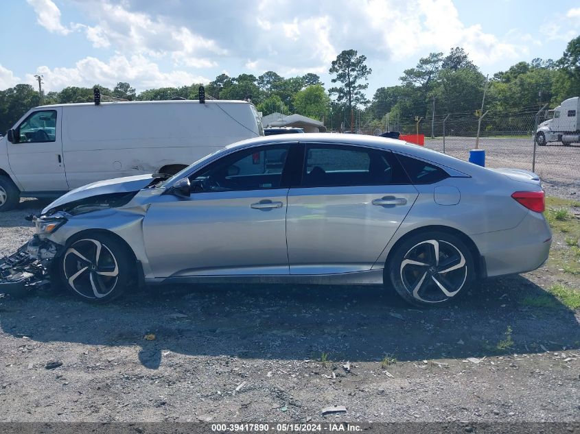 2021 Honda Accord Sport VIN: 1HGCV1F36MA109408 Lot: 39417890