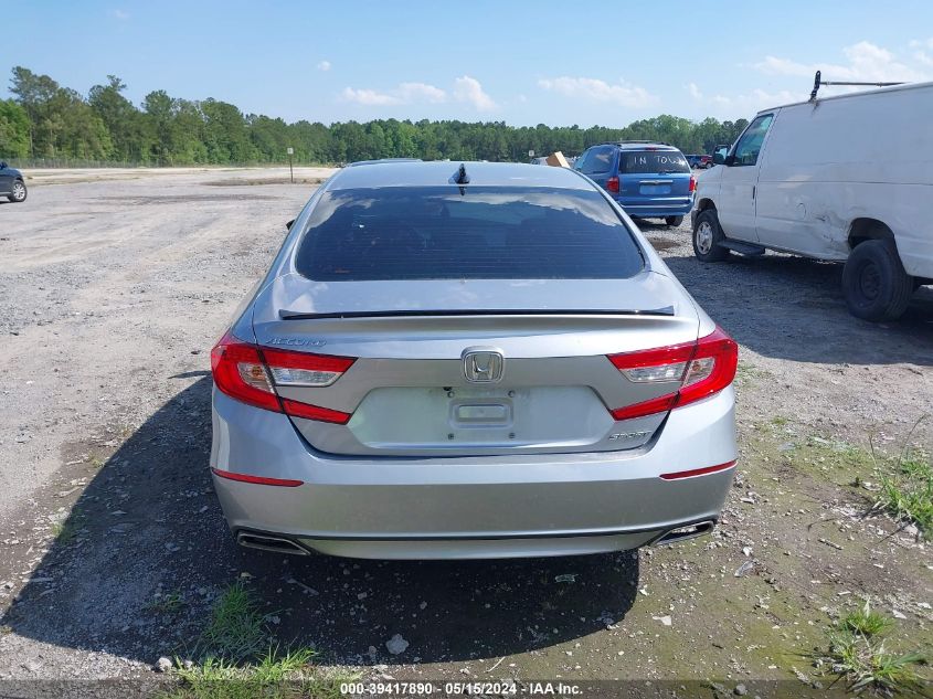 2021 Honda Accord Sport VIN: 1HGCV1F36MA109408 Lot: 39417890